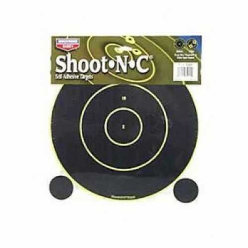 BC SNC 12" WHT/BLK X-BULL'S-EYE 5PK